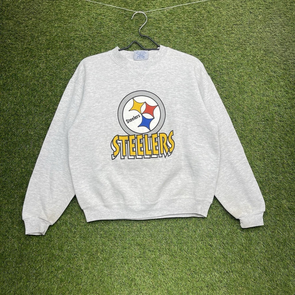 Vintage Pittsburgh Steelers Sweatshirt Boys XL Kids The Game Crewneck 90s